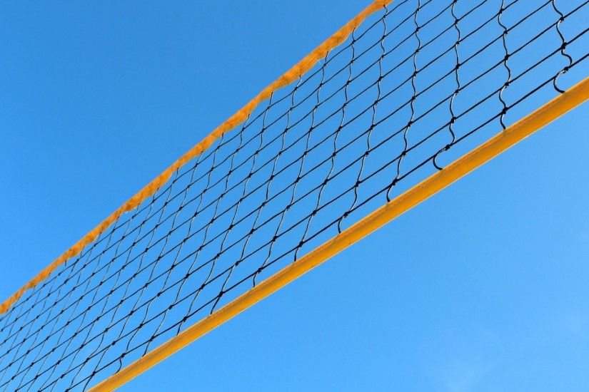 volleyball net game sky