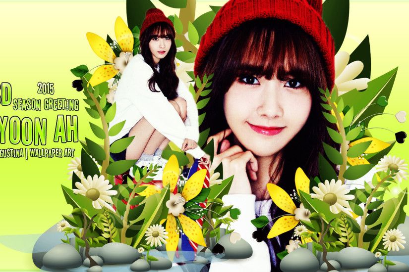 ... IM Yoona snsd 2015 season greeting wallpaper cute beautiful by nazimah  agustina ...