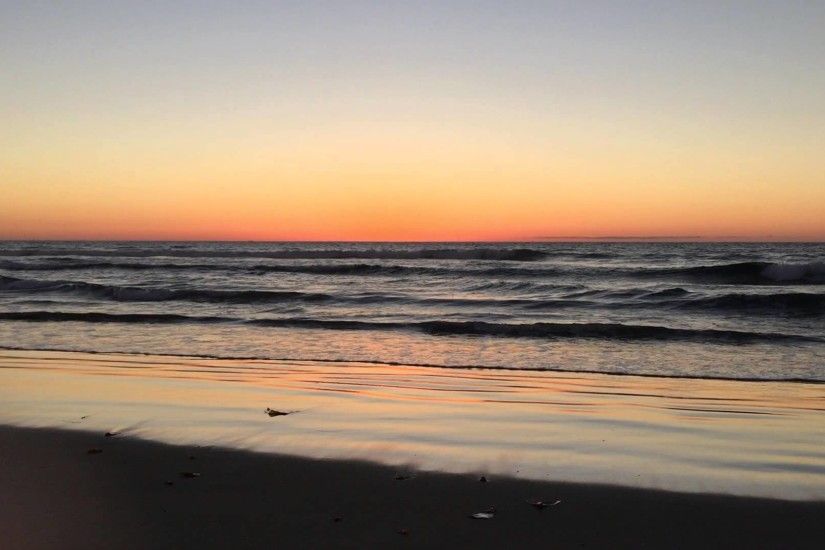 Video Background Beach Sunset