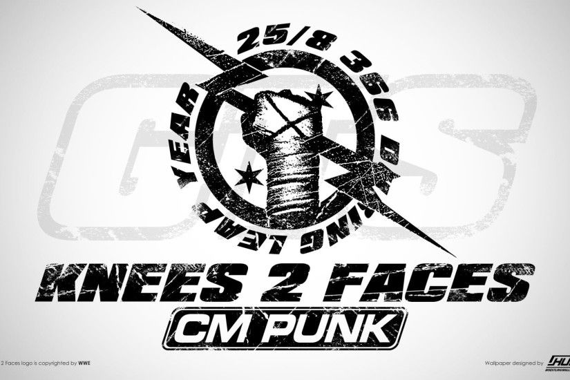 Knees 2 Faces CM Punk logo, WWE, wrestling, CM Punk HD wallpaper