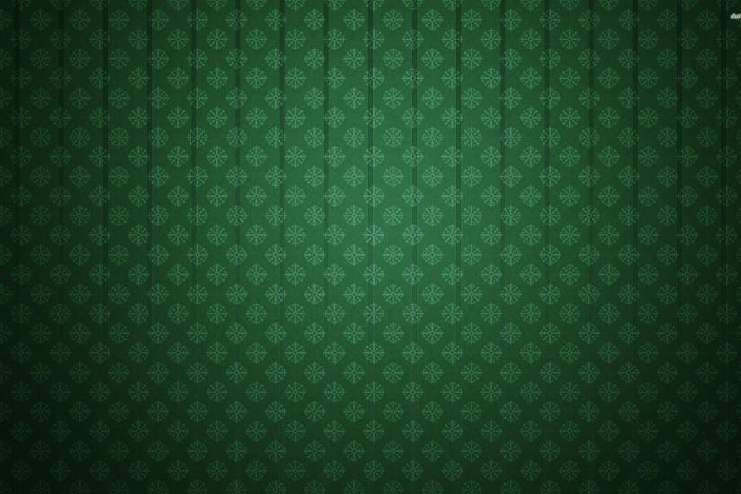 Green Floral High Res Wallpaper Pattern