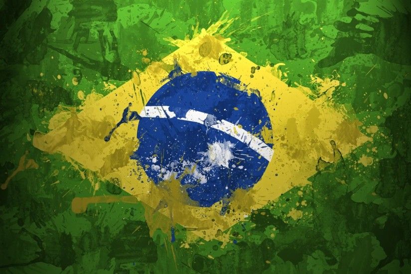 Brazil Flag Widescreen Wallpapers 08286