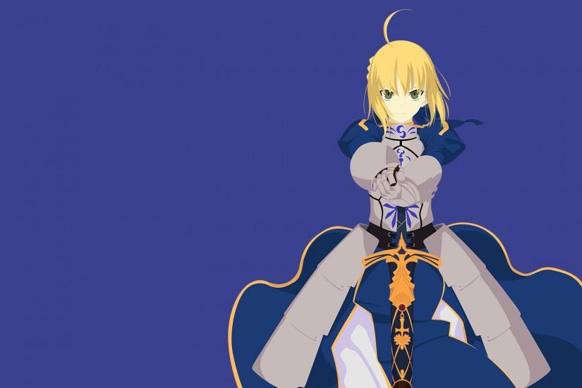 Anime - Fate/Stay Night Saber (Fate Series) Wallpaper