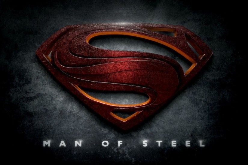 Superman Logo Man Of Steel Cool Wallpapers
