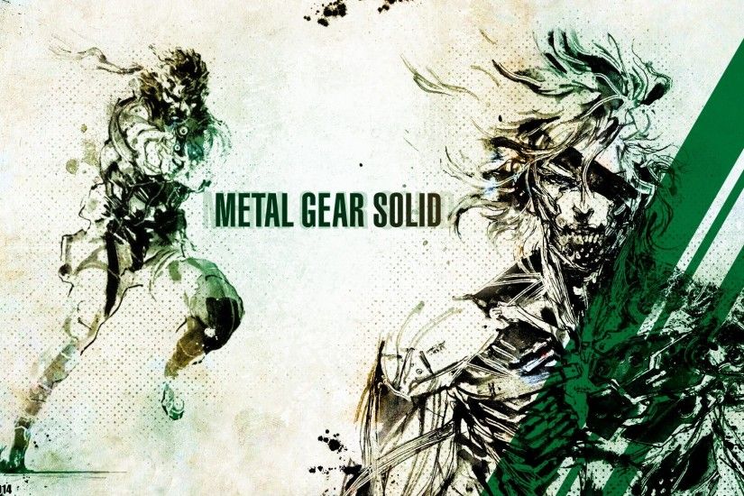 Metal Gear Solid, Raiden, Solid Snake Wallpapers HD / Desktop and Mobile  Backgrounds
