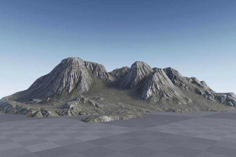 Background Mountains by Manufactura K4 in Environments - UE4 Marketplace