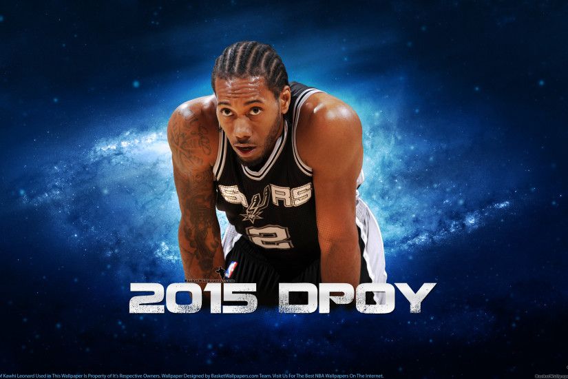 Kawhi Leonard 2015 NBA DPOY Wallpaper