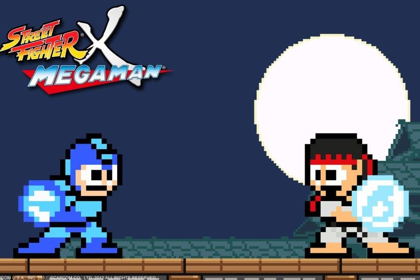 Street Fighter X Mega Man wallpapers featuring Ryu, Blanka, Chun-Li,  Dhalsim and Rose