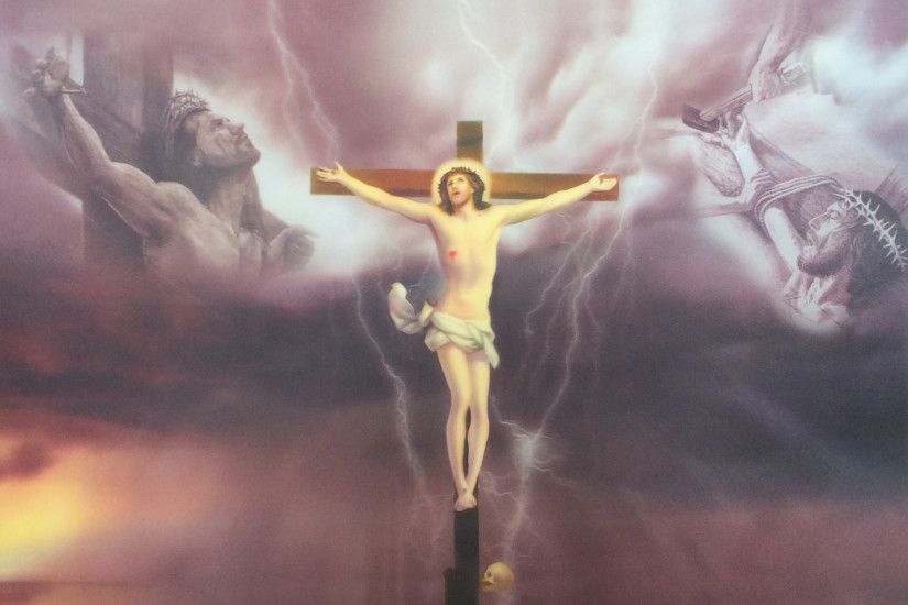 Jesus on the cross passion wallpaper