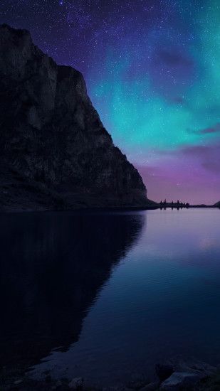 Nightfall at Lake Aurora