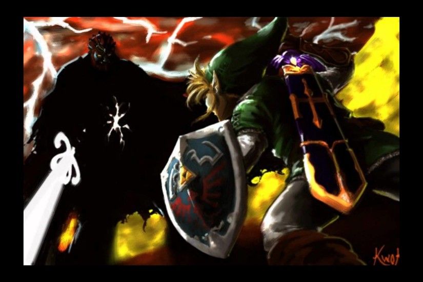 [The Legend of Zelda Twilight Princess] Final Boss Dark Lord Ganondorf  -SwordFight-