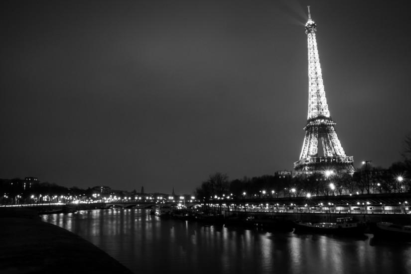 Black And White Paris