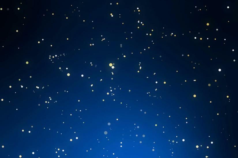 Glowing yellow white dot particles flickering on a black blue gradient  background imitating a night sky full of stars Motion Background -  VideoBlocks