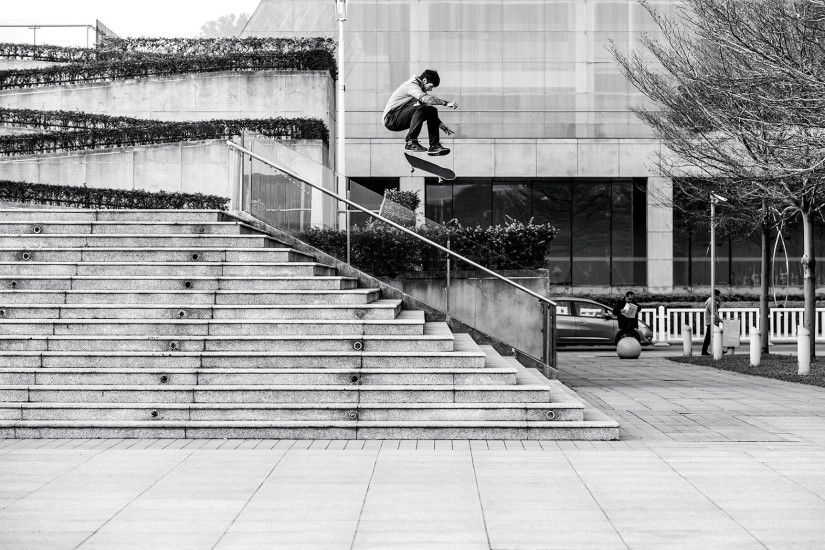 Switch F/S flip from Chris Cole's Cole Lite 2 shoe promo.
