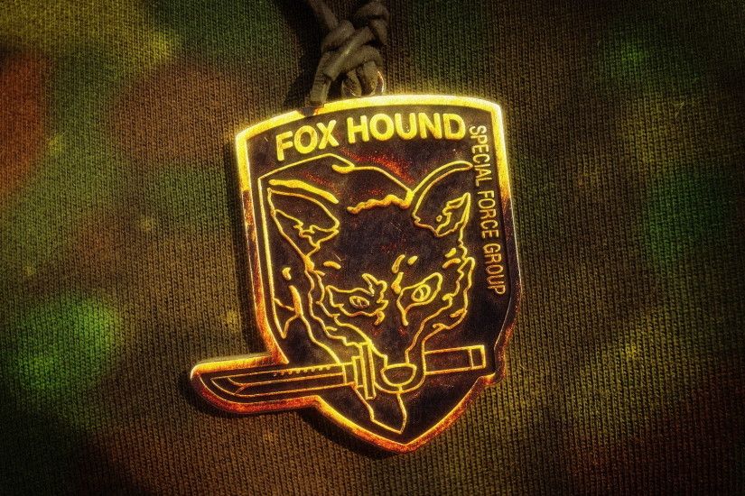 Fox Hound Pendant Camo Wallpaper by nxsvinyard