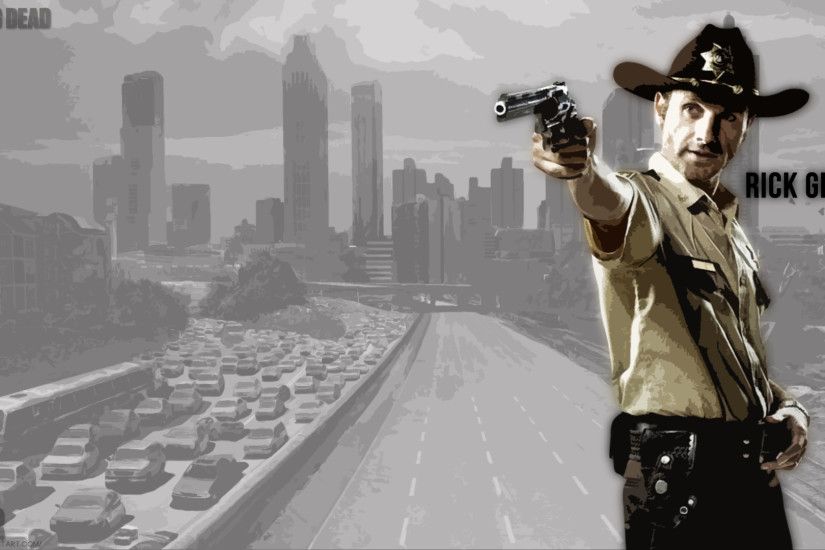 The Walking Dead Wallpaper Rick Grimes
