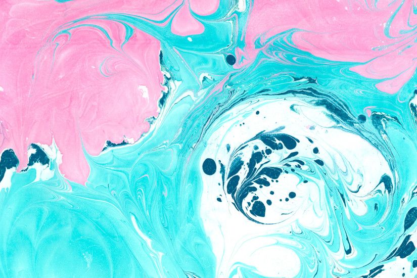 click here to download Pink and Aqua Marble Desktop
