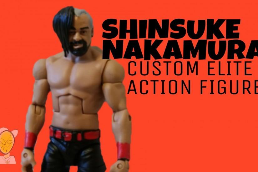 WWE NXT Custom Elite SHINSUKE NAKAMURA Action Figure Review and Tutorial!