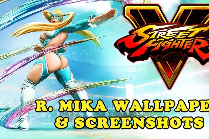 Street Fighter V - R. Mika Wallpaper and Screenshots (Download Link)