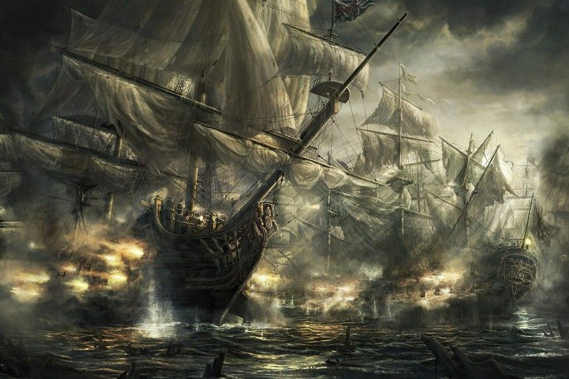 Battleships Wallpaper