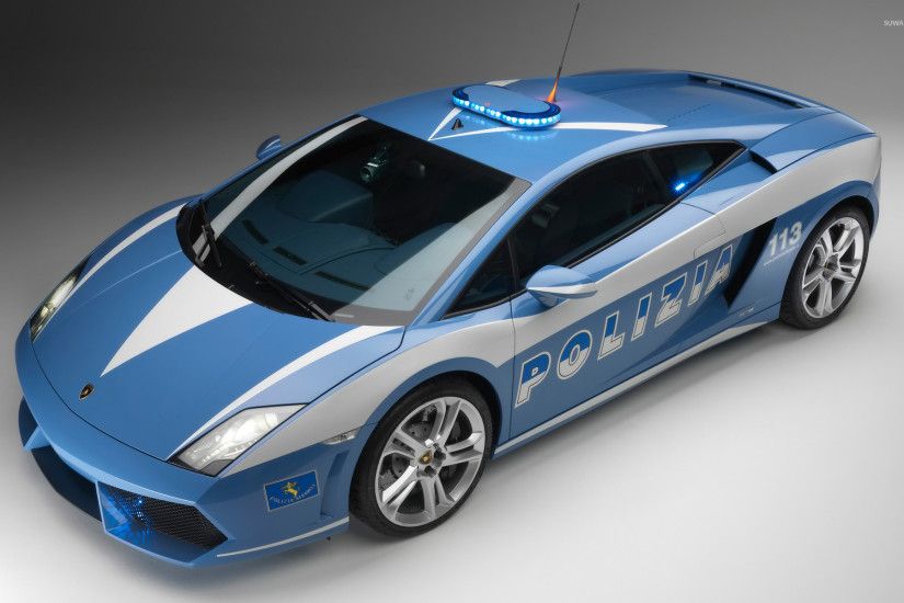 Lamborghini Gallardo police car wallpaper