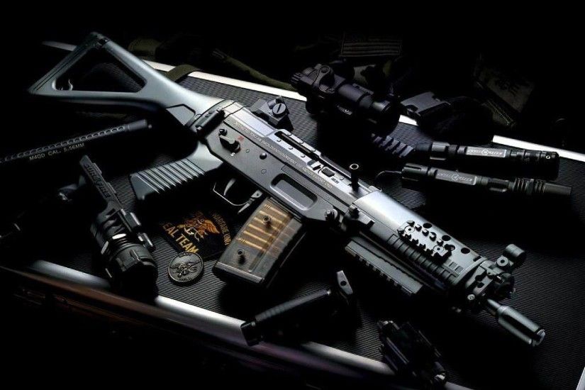 Heckler & Koch G36 weapon gun military rifle rh wallpaper ... Assault RifleSig  SauerSurvival ...
