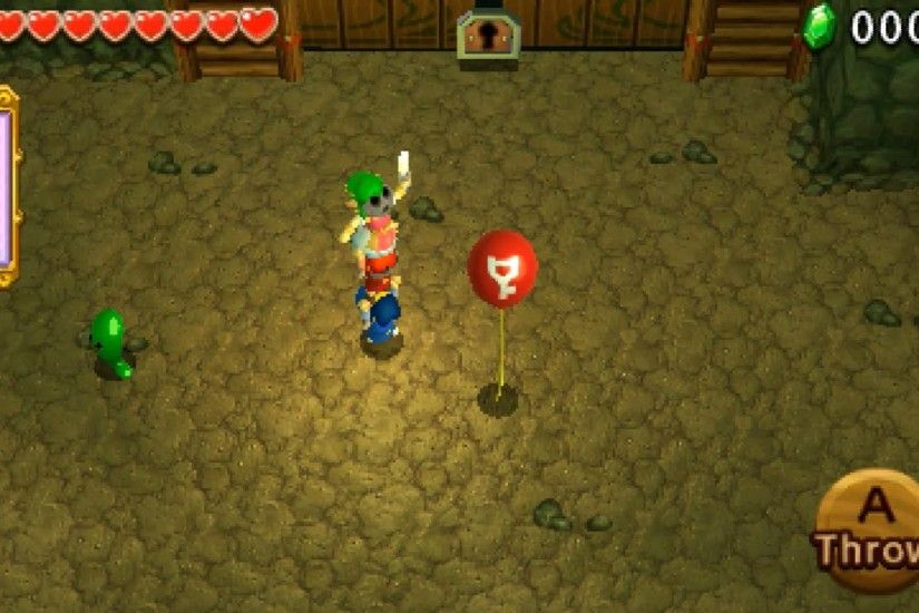 The Legend of Zelda: Triforce Heroes Solo Gameplay - Buzz Blob Cave Bomb  Challenge