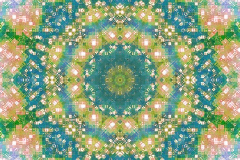 Abstract - Pattern Abstract Artistic Digital Mandala Manipulation Wallpaper