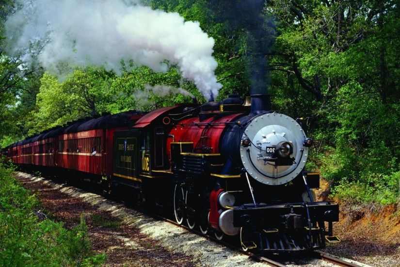 train, Vintage, Steam Locomotive, Trees Wallpapers HD / Desktop and Mobile  Backgrounds