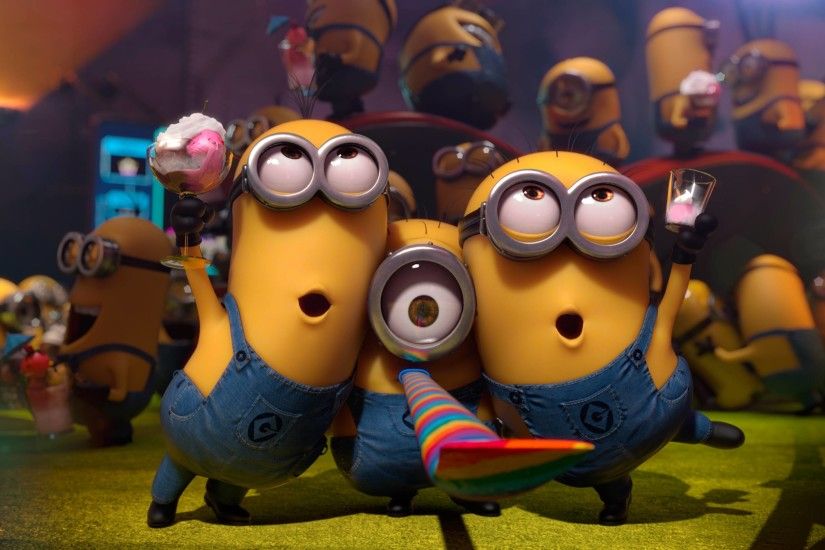 Minions Despicable Me 2 Wide HD Wallpapers 2013