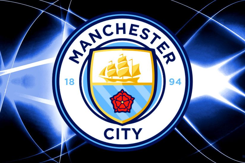 Dark blue Manchester City football club wallpaper