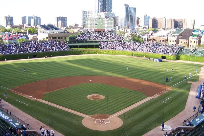File:Champs central du Wrigley Field.JPG - Wikipedia, the free .
