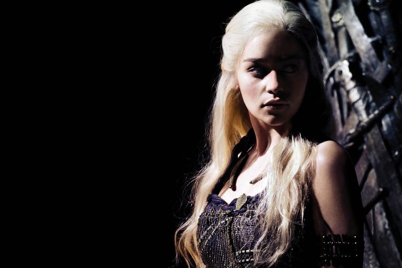Emilia Clarke, Daenerys Targaryen, Game of Thrones, Season 6 wallpaper