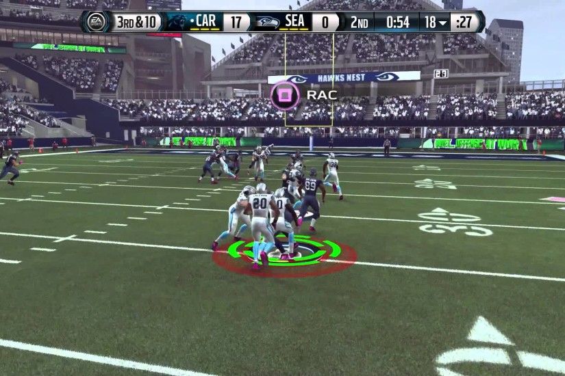 Madden 16 Jerry Rice Seahawks Career Mode Ep 7 vs Panthers