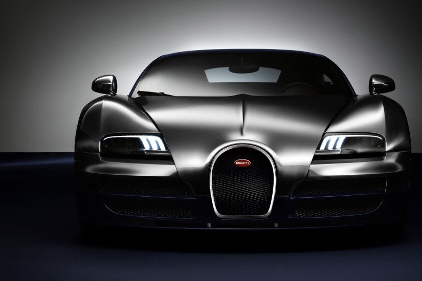 Black Bugatti Veyron Wallpaper (2)