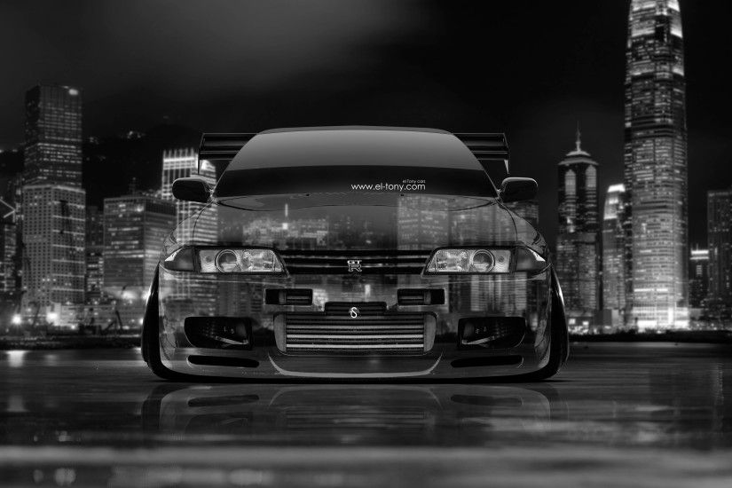 Nissan-Skyline-GTR-R32-JDM-Front-Crystal-City-