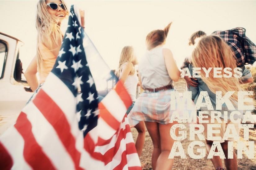 ... Make America Great Again by Aeyess (Lyric Video) ...
