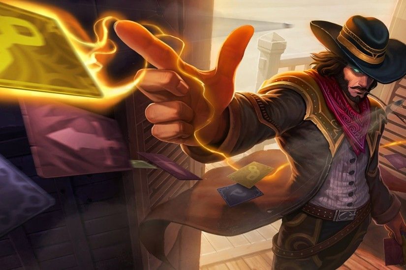 High Noon Twisted Fate wallpaper