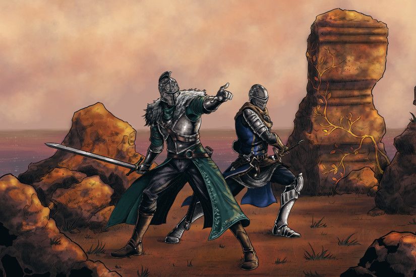 Paper-pulp 1,173 66 Dark Souls 2: The Knights of Majula by MenasLG