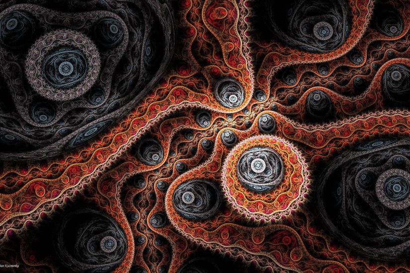 Free fractal wallpaper background