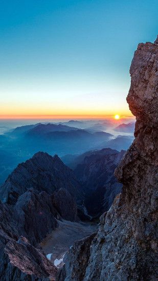 awesome dawn-at-mars-mountain-nature-iphone6-plus-wallpaper Â· Diamond Head  ...