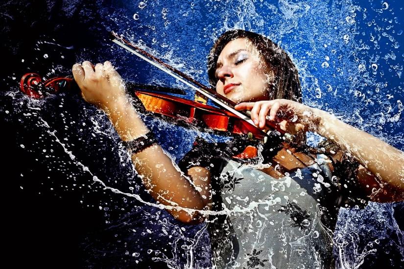 Playing violin Wallpapers Pictures Photos Images. Â«