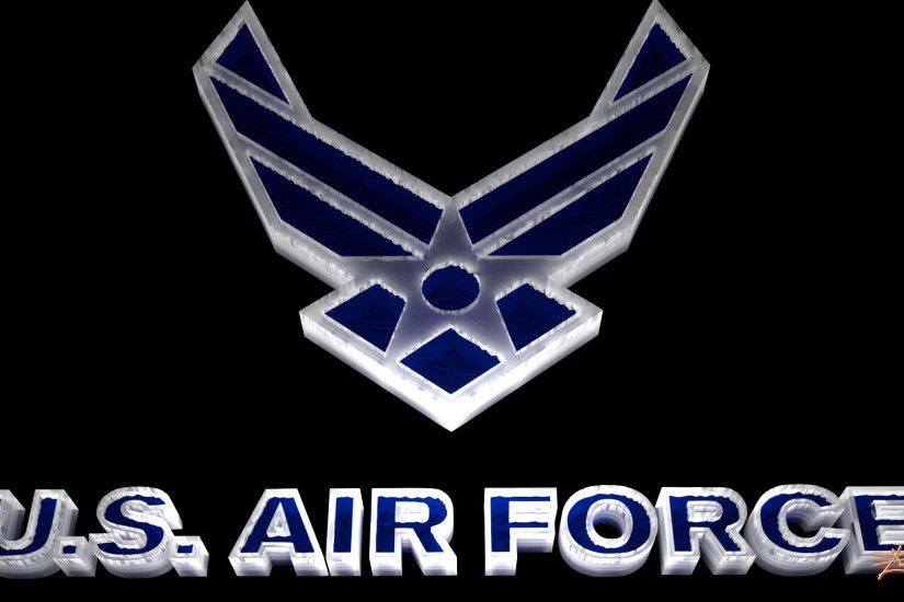 Air Force Logo Wallpaper - WallpaperSafari Air Force Logo Wallpapers -  Wallpaper Cave USAF ...
