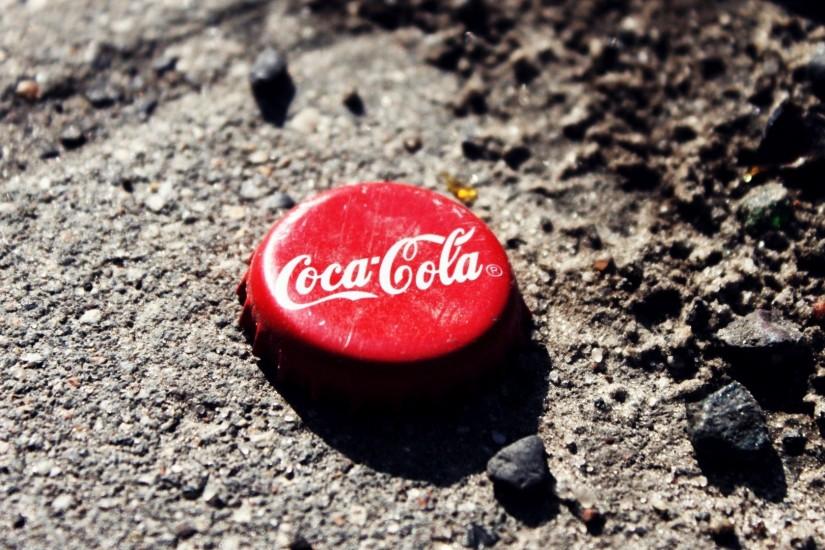 1920x1080 Wallpaper coca-cola, drink, cover, rumpled, surface