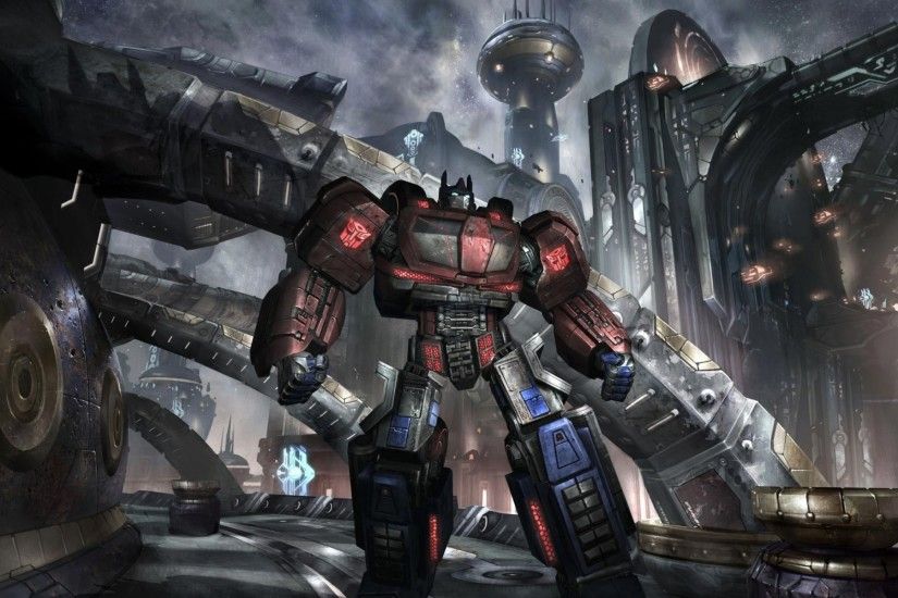 1920x1080 Transformers Fall of Cybertron Titan Wallpaper