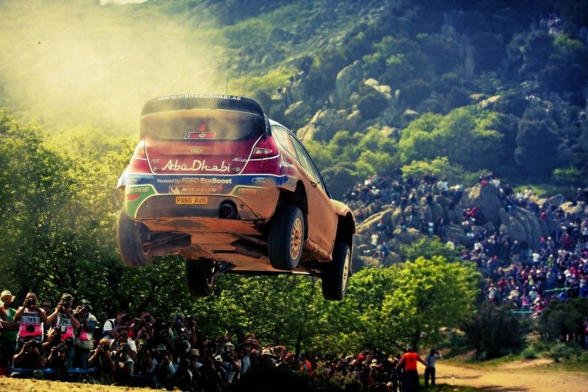 Ford Fiesta WRC Jumping Rally Cars ...