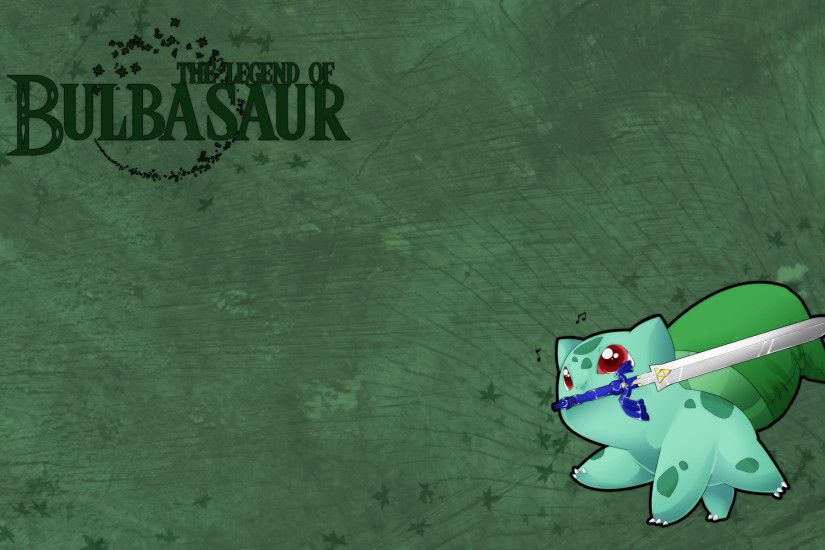 Anime - PokÃ©mon Bulbasaur (PokÃ©mon) The Legend of Zelda Link Wallpaper