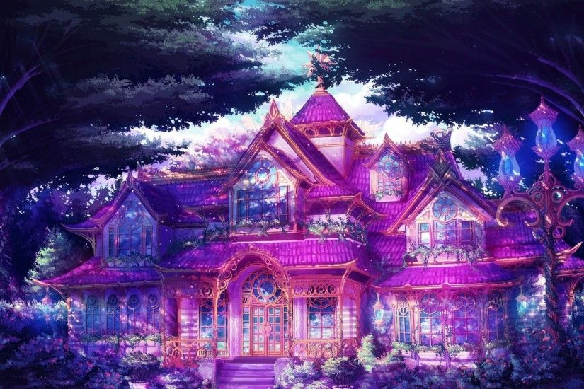Pink Mansion wallpapers and stock photos