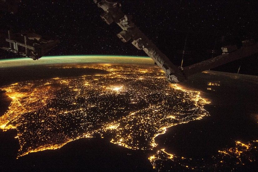 International Space Station ISS flying over Europe [HD 1080p video] -  YouTube
