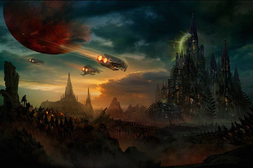Fantasy Sci Fi Wallpaper